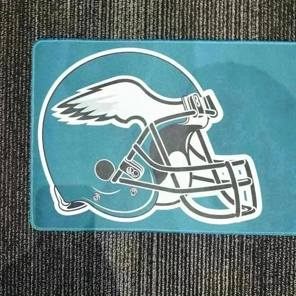 Philadelphia Eagles extra large Mouse Pad Blue & White/ Perfect for gaming! - Picture 3 of 6